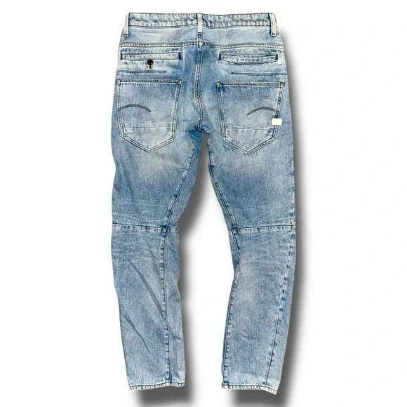 G-STAR RAW Jeans 32x34 D-Staq 3D Tapered Distressed Slim-Fit 9-Pocket Stretch - Picture 4 of 6